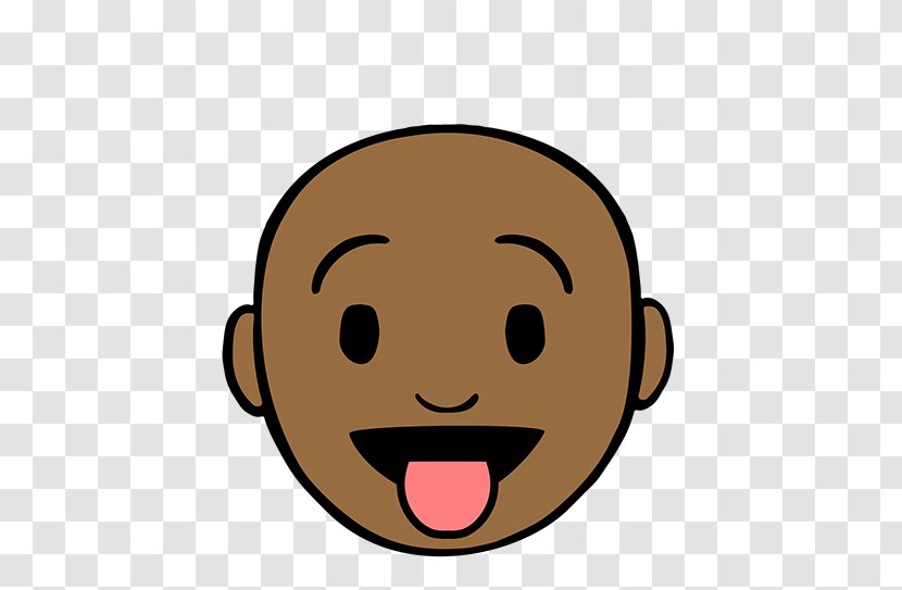 Snout Smiley Cheek Mouth Human Behavior - Homo Sapiens - Thank You Emoji Transparent PNG