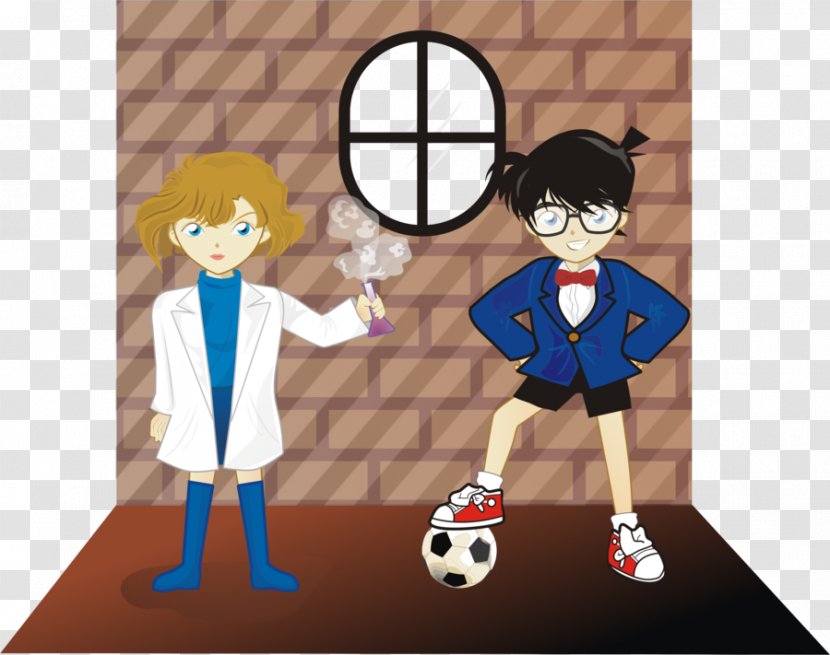 Fiction Cartoon Desktop Wallpaper Character - Frame - Conan Edogawa Transparent PNG