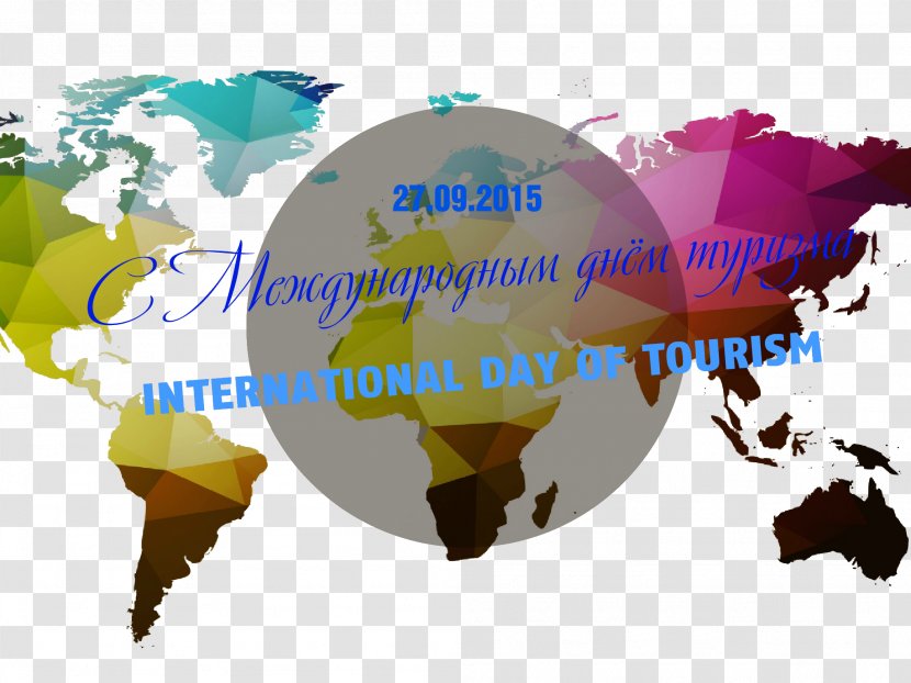 World Map Globe Wall Decal - International Tourism Transparent PNG