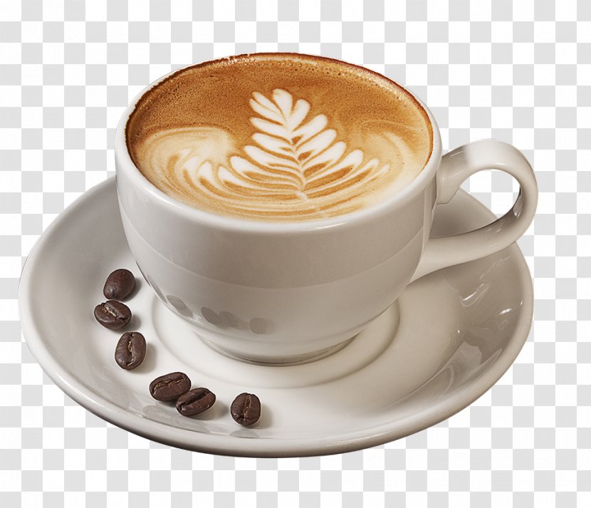 Coffee Cup Cafe Cappuccino Espresso - Latte Transparent PNG