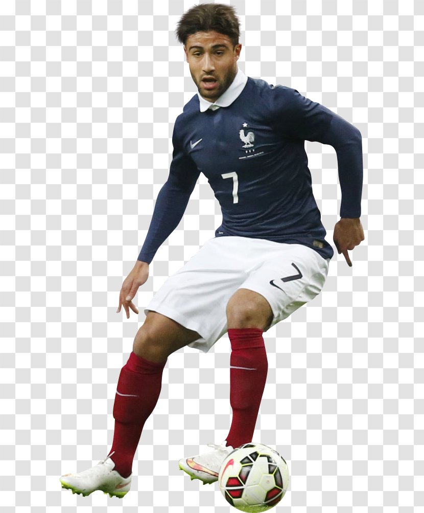 Nabil Fekir Soccer Player France National Football Team Jersey - Sport Transparent PNG