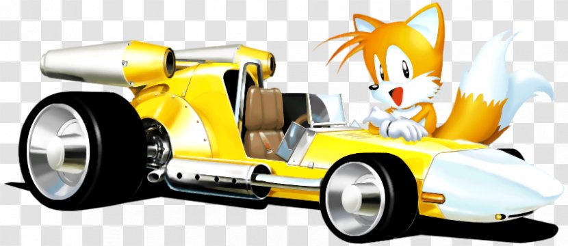 Sonic & Sega All-Stars Racing Transformed Drift Tails The Hedgehog 2 - Automotive Design - Allstars Transparent PNG