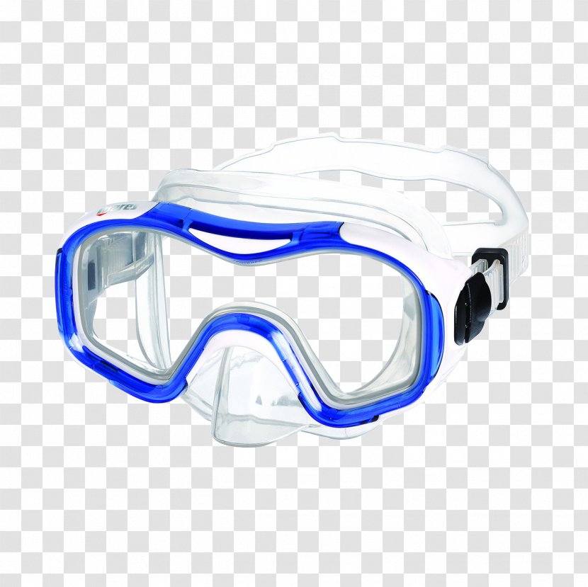 Diving & Snorkeling Masks Mares Underwater Free-diving - Blue - Mask Transparent PNG