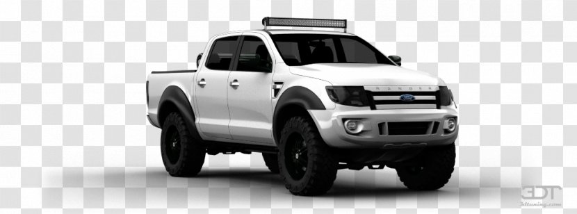 Tire Car Pickup Truck Off-roading Ford - Metal Transparent PNG