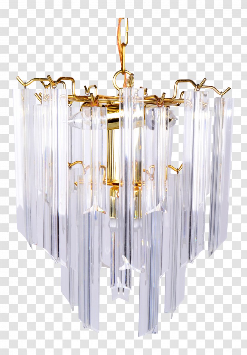Chandelier Brass Canopy Galleria D'Epoca - Poly - Lighting Transparent PNG