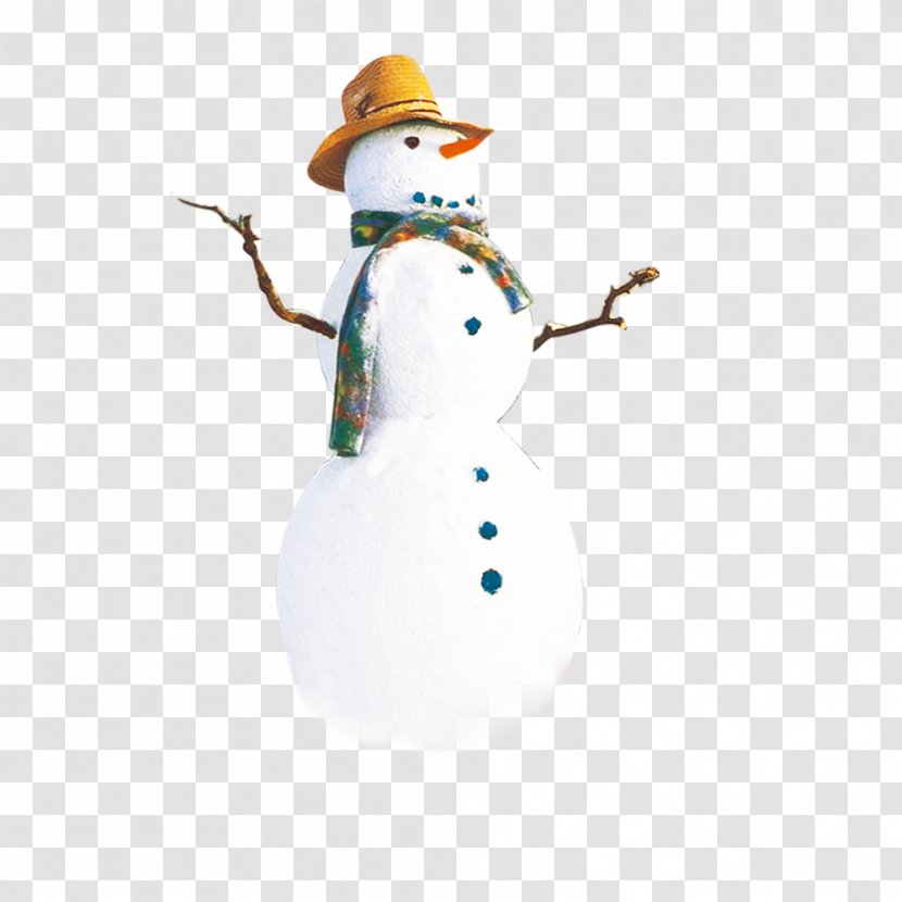 Snowman Hat - Christmas Ornament - Wearing A Transparent PNG