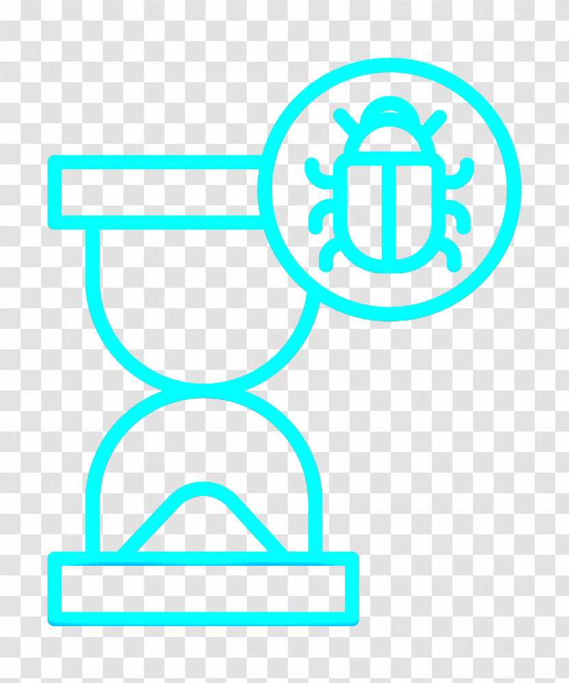 Seo And Web Icon Hourglass Icon Cyber Icon Transparent PNG
