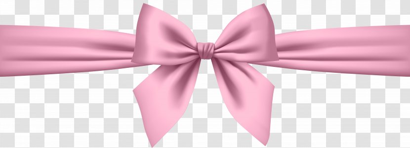 Pink Clip Art - Soft Bow Transparent Transparent PNG