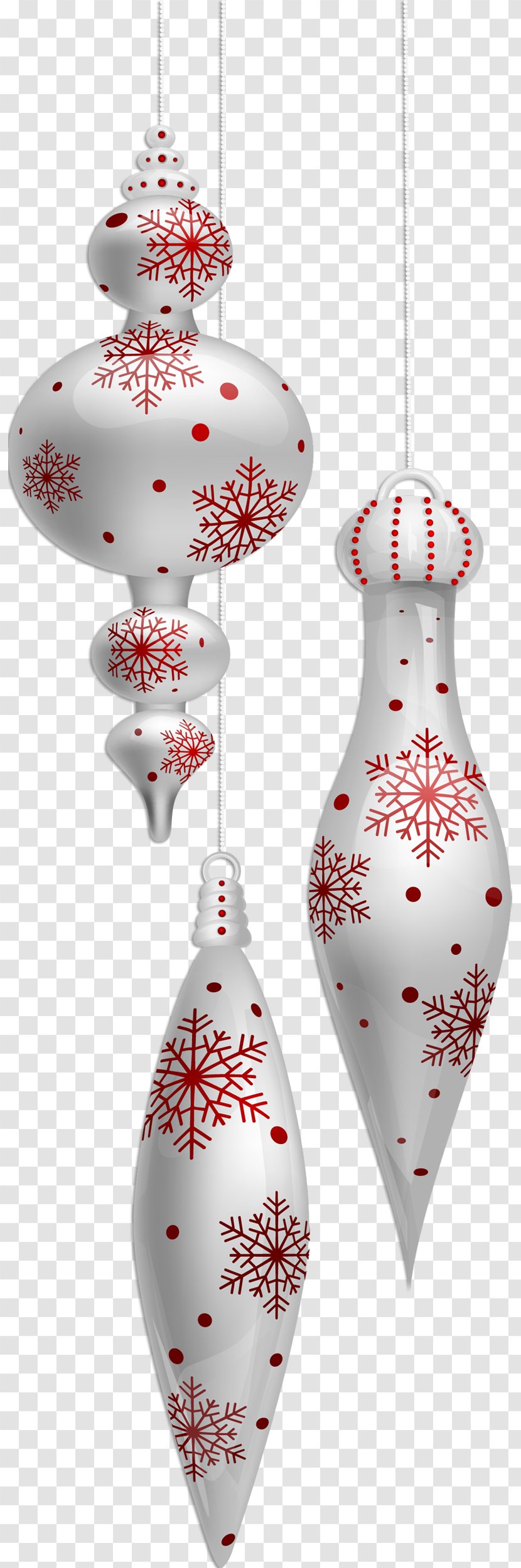 Christmas Ornament Snowflake Decoration Clip Art - Icicle - Shuttlecock Transparent PNG
