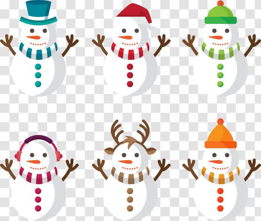 Santa Claus Christmas Snowman - Fictional Character - Cute Cartoon Transparent PNG