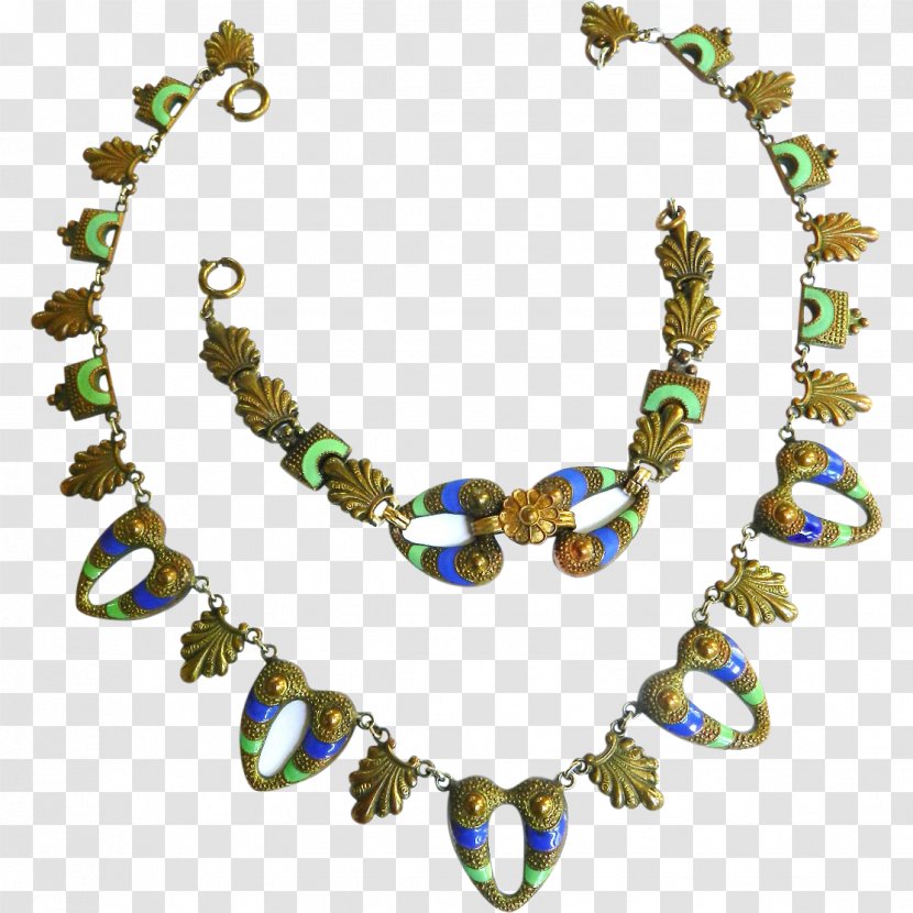 Necklace Jewellery Turquoise Egyptian Revival Architecture Bracelet - Green - Abiu Joyas Transparent PNG