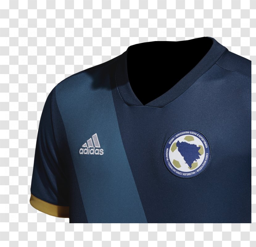 2018 World Cup T-shirt Bosnia And Herzegovina Football Sports Fan Jersey - Logo Transparent PNG
