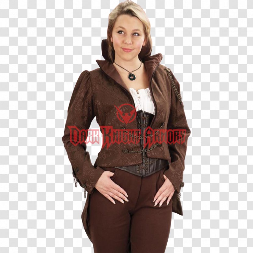 Robe Tailcoat Sleeve Clothing - History Of And Textiles - Leather Jacket Transparent PNG