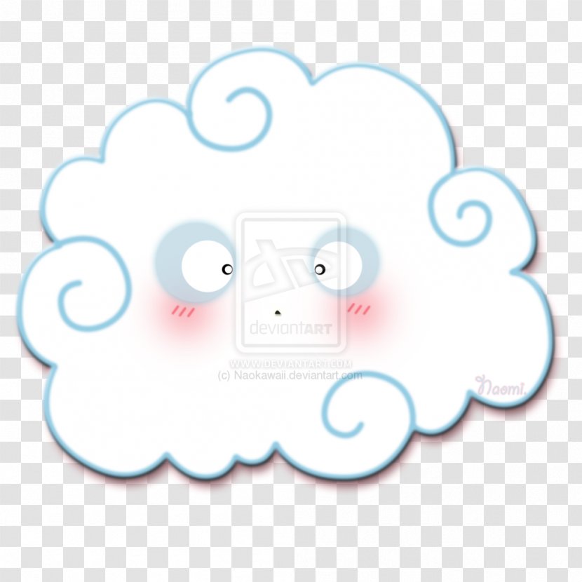 Cloud Kavaii Drawing Clip Art - Kawaii Transparent PNG