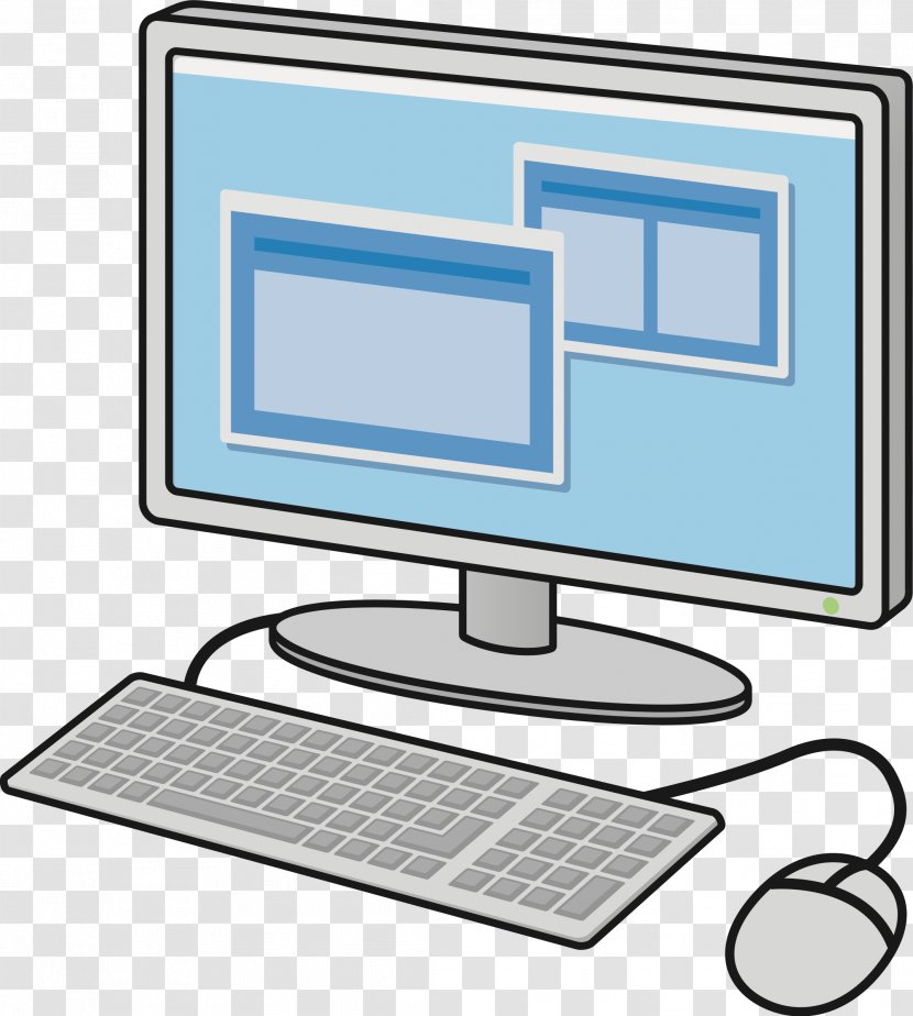 Computer Keyboard Laptop Desktop Computers Personal Clip Art Transparent PNG