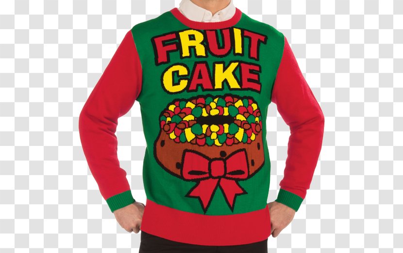 Fruitcake Christmas Jumper T-shirt Sweater - T Shirt - Chicago Bears Transparent PNG