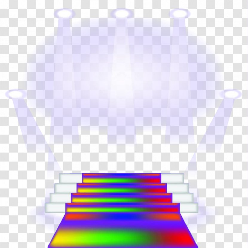 Line Angle Point Graphic Design - Pattern - Hand-painted Stage Lighting Transparent PNG