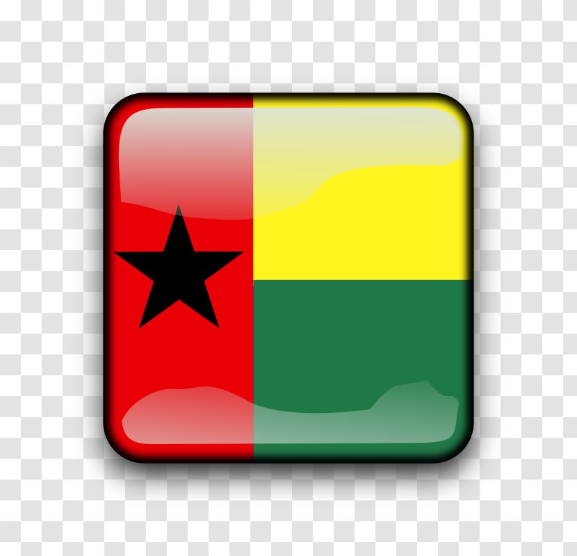 Flag Of Guinea-Bissau Vector Graphics Clip Art - Red Transparent PNG