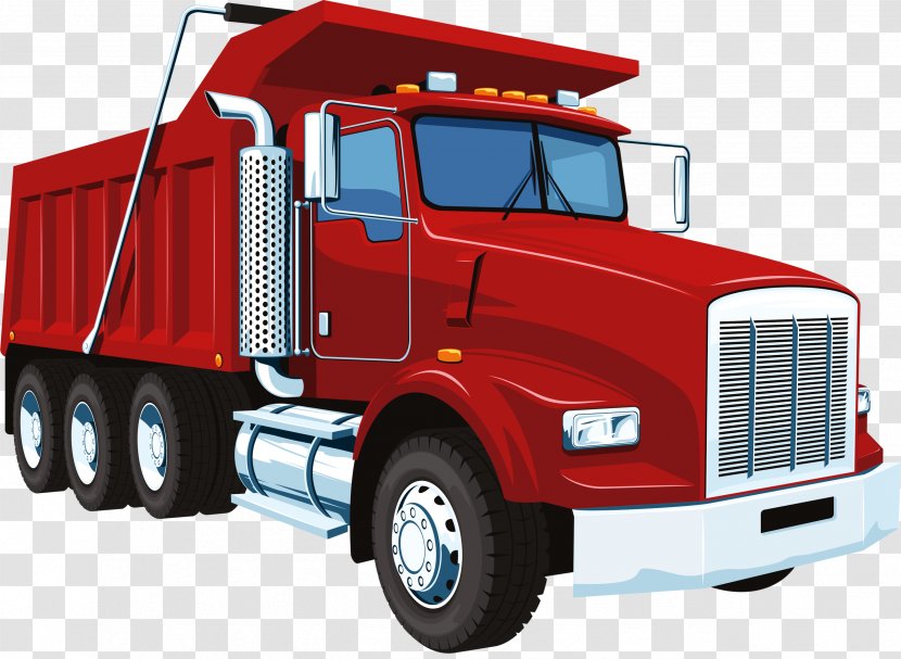 Dump Truck Vector Graphics Clip Art Royalty-free - Car Transparent PNG