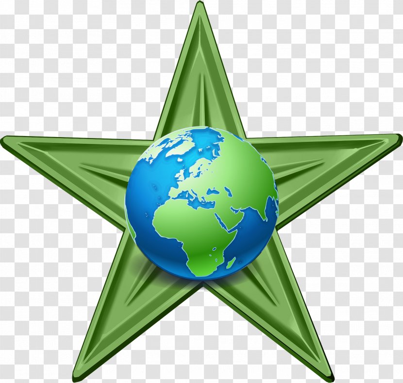 Information Economics Barnstar Clip Art - Earth - Environment Transparent PNG