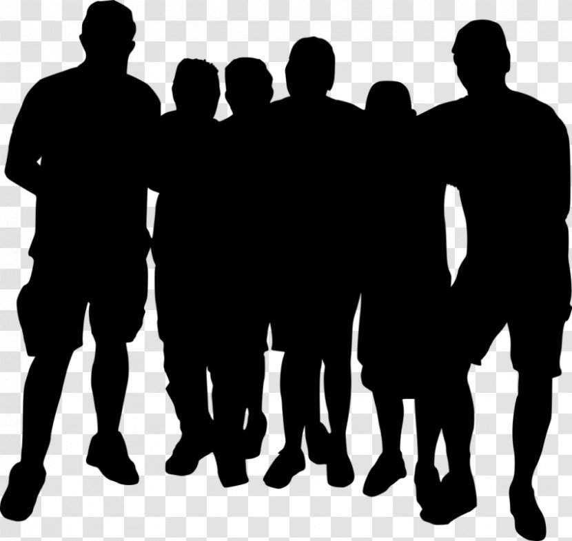 Silhouette Social Group - Organization Transparent PNG