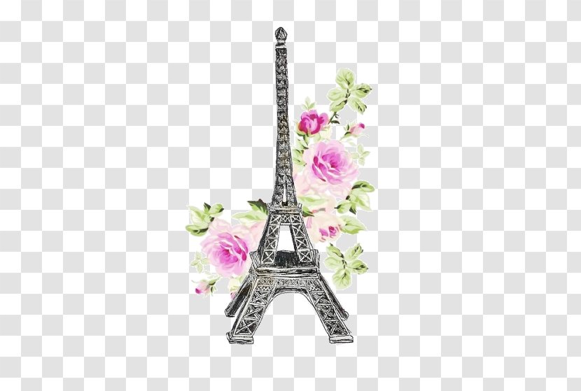 Eiffel Tower Watercolor Painting Givenchy Live Irresistible Eau De Parfum Spray Illustration - Paris Transparent PNG