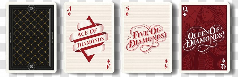 Typography Playing Card Standard 52-card Deck Suit Typeface - Silhouette Transparent PNG