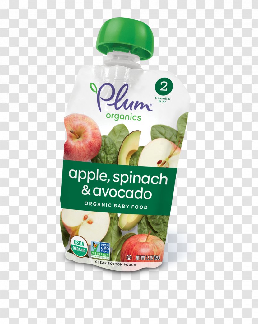 Organic Food Baby Apple Purée - Natural Foods Transparent PNG