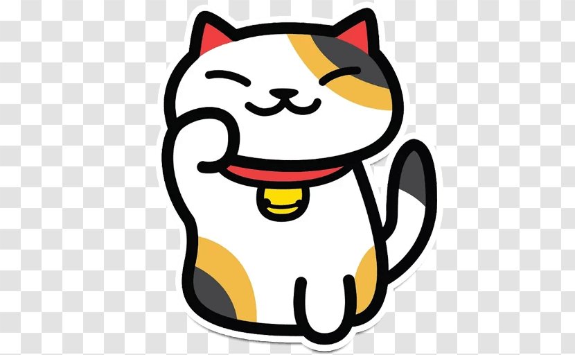 Neko Atsume Cat Maneki-neko Luck Hello Kitty - Small To Medium Sized Cats Transparent PNG