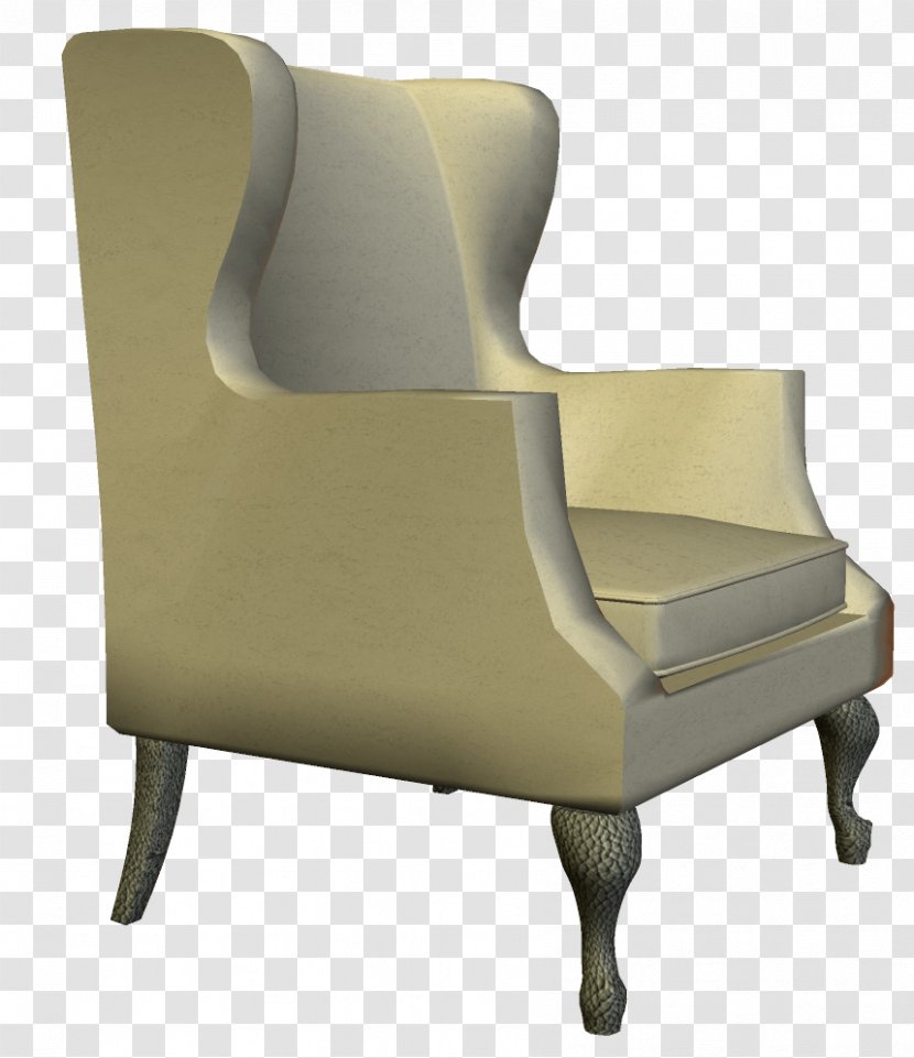 Club Chair Armrest - Furniture Transparent PNG