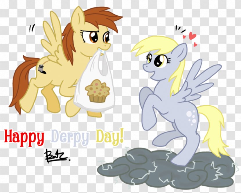 Pony Derpy Hooves Horse Hoof - Childbirth - Happy B.day Transparent PNG