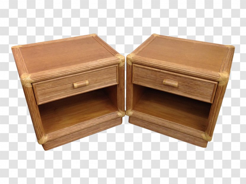 Bedside Tables Drawer File Cabinets Wood Stain - Design Transparent PNG