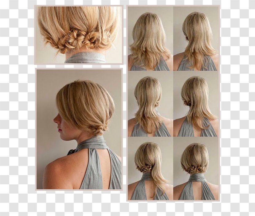 Hairstyle Bun Updo Braid - Long Hair - Style Transparent PNG