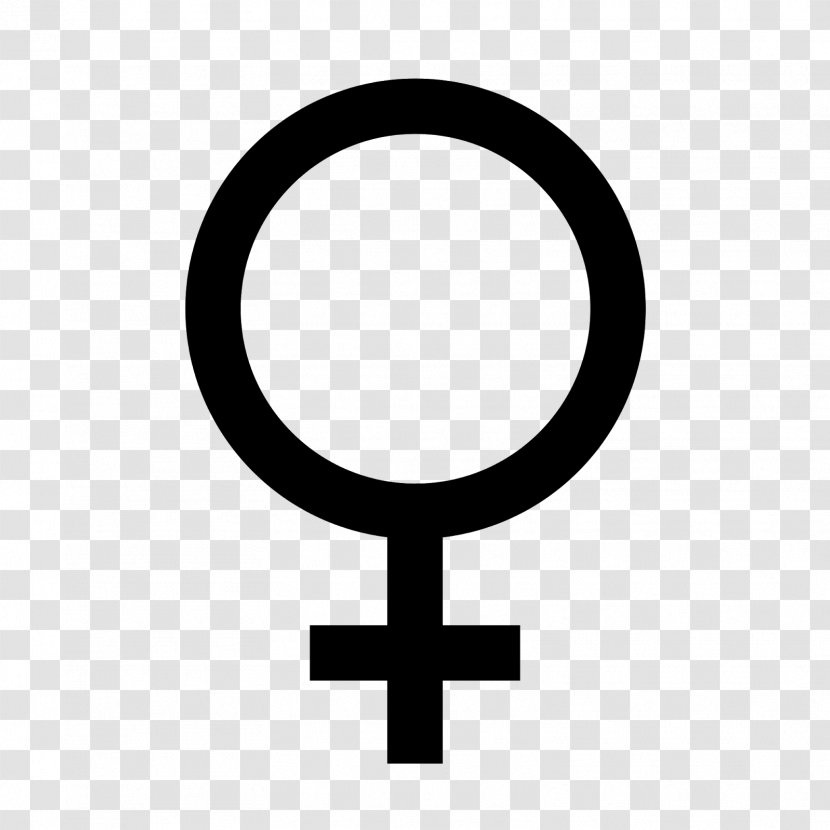 Símbolo De Venus Planet Symbols Gender Symbol - Female Transparent PNG