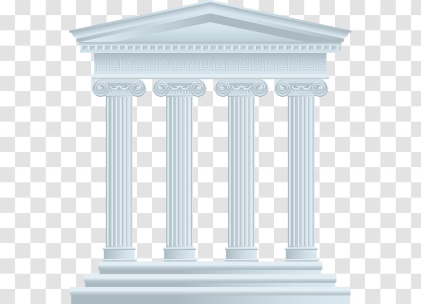 Classical Architecture Building Column - Drawing Transparent PNG