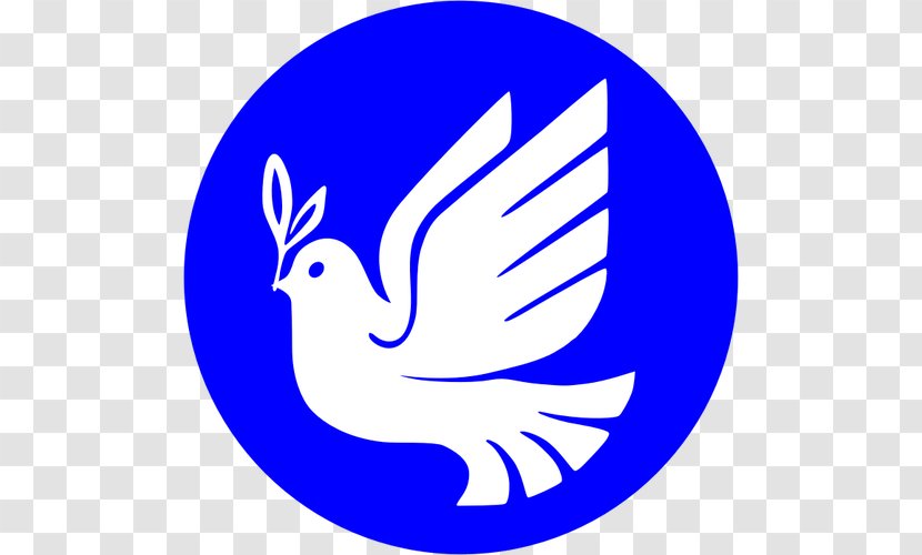 Columbidae Doves As Symbols Clip Art - Artwork - Peace Dove Transparent PNG