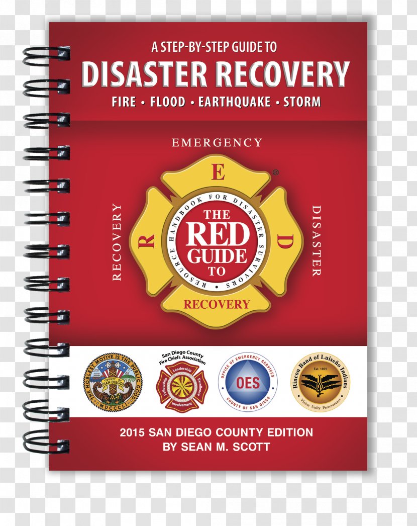 The Red Guide To Recovery: Resource Handbook For Disaster Survivors Emergency Management Recovery - Book Transparent PNG