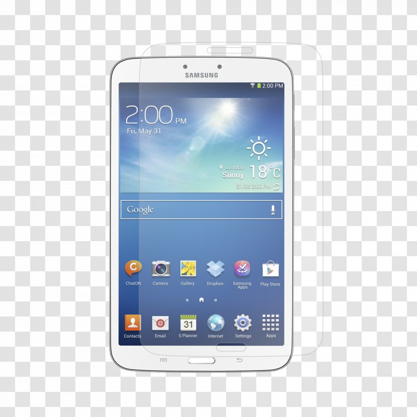 Samsung Galaxy Tab 3 7.0 10.1 Android Wi-Fi - Telephony Transparent PNG