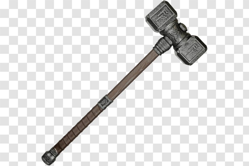 War Hammer Live Action Role-playing Game Weapon - Viking Transparent PNG