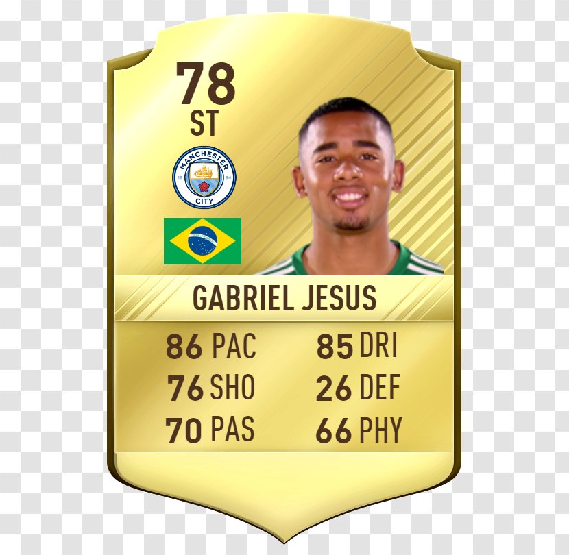 Lukas Podolski FIFA 17 16 18 Premier League - Fifa - Gabriel Jesus Transparent PNG