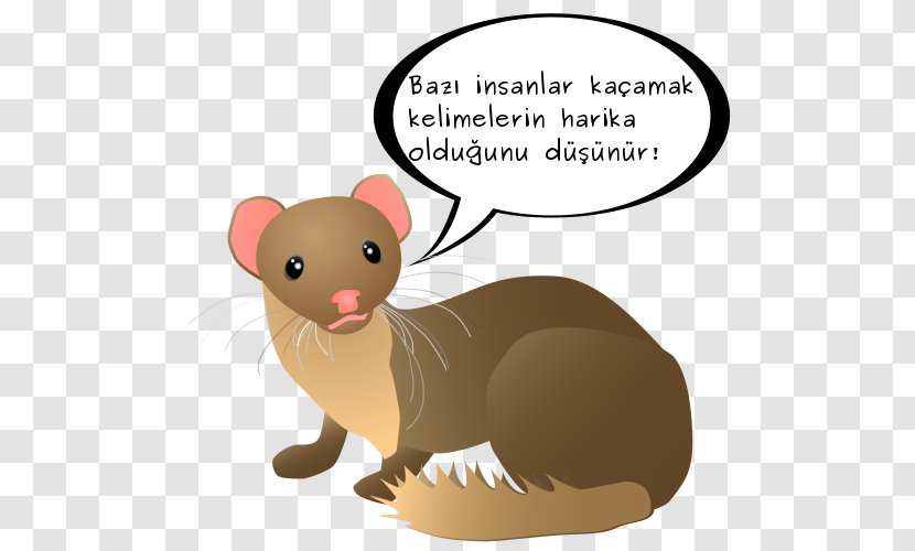 Weasel Word Weasels Definition Dictionary - Mouse Transparent PNG
