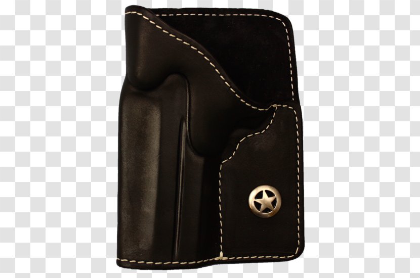 Wallet Leather Pocket Gun Holsters Belt - Braces Transparent PNG