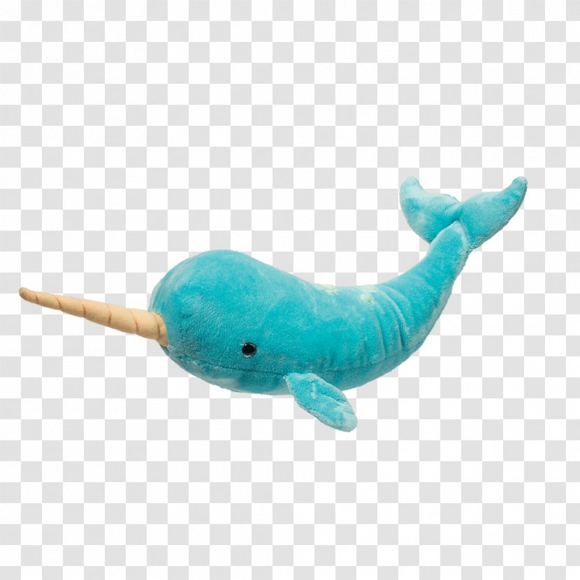 Stuffed Animals & Cuddly Toys Narwhal Plush Horn - Silhouette - Ocean Transparent PNG