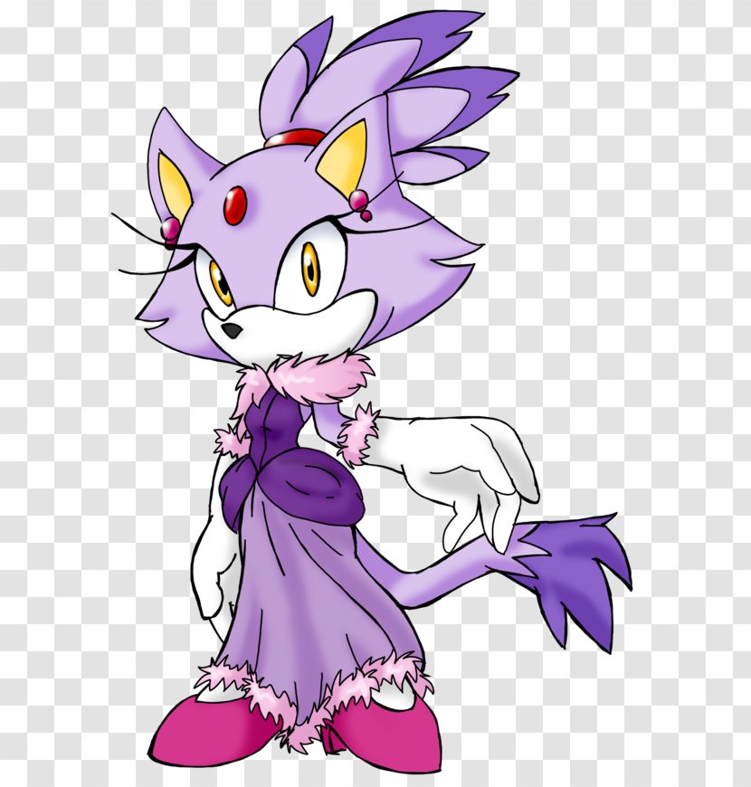 Sonic Dash Forces Heroes The Hedgehog Blaze Cat - Flower Transparent PNG