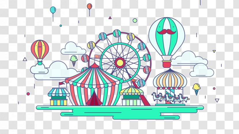 Amusement Park Graphic Design Graphics - Animation - Water Slide Cartoon Transparent PNG