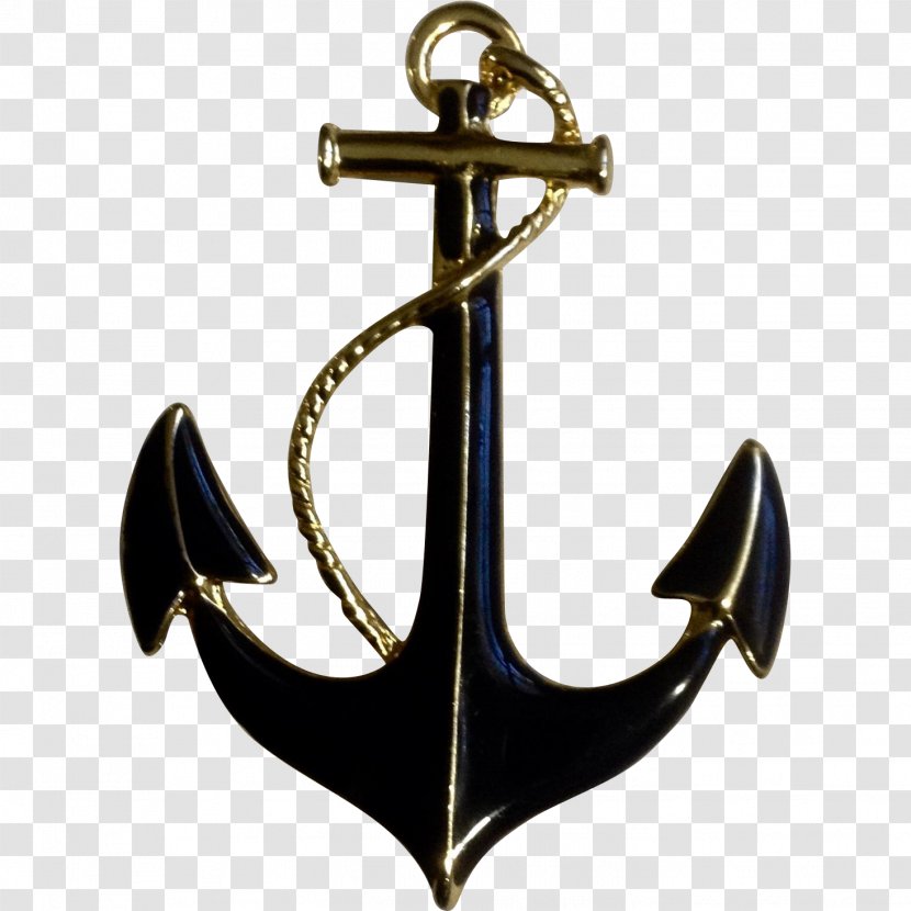 Anchor Ship Brooch Pin Boat - Judea Transparent PNG