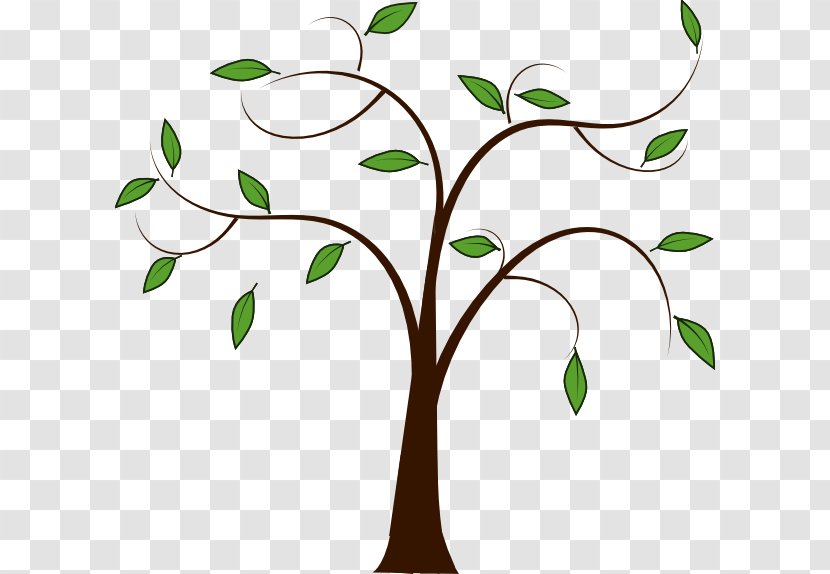 Tree Leaf Branch Clip Art Transparent PNG