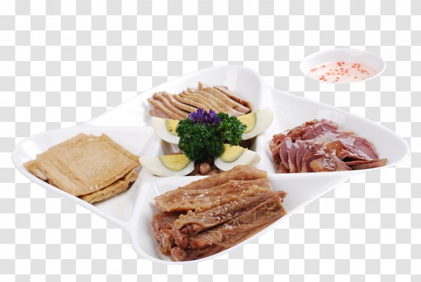 Red Cooking Lou Mei Pigs Ear Full Breakfast Master Stock - Brine Big Fight Transparent PNG