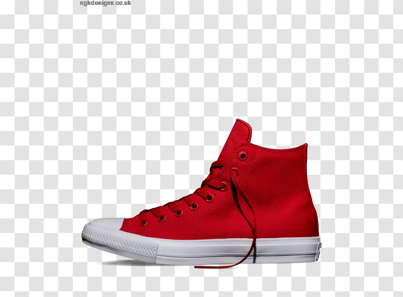 Sports Shoes Chuck Taylor All-Stars Red Converse CT II Hi Black/ White - Walking Shoe - Plaid For Women Transparent PNG