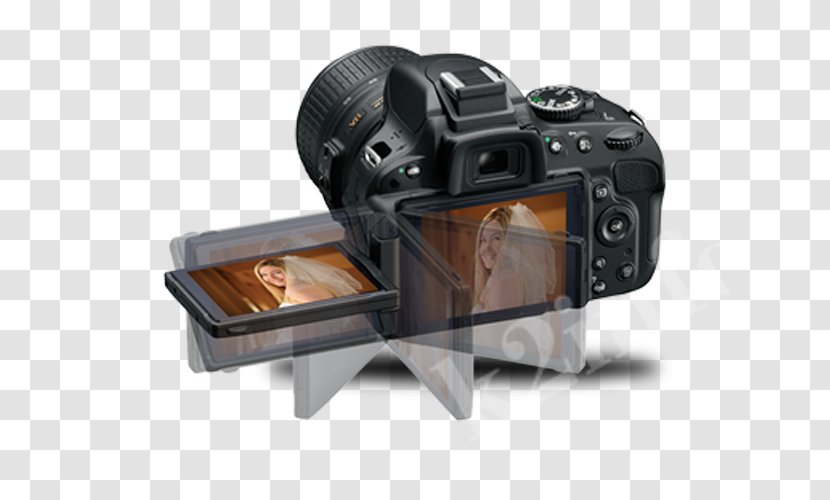 Nikon D5100 D3100 Coolpix P7000 Canon EF-S 18–55mm Lens Digital SLR - Camera Transparent PNG